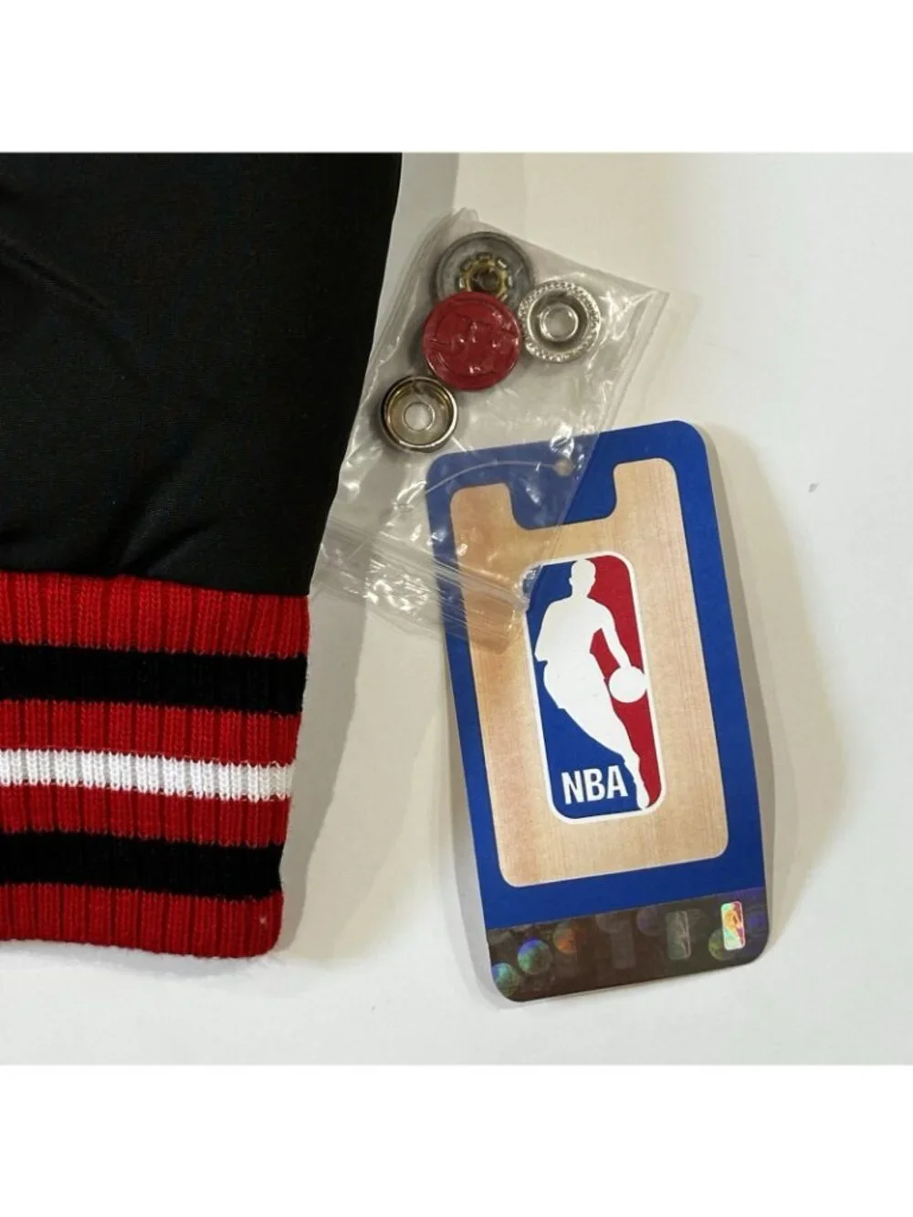 Miami Heat Mens Large Reversible Puffer Vest Black Red JH Design NBA Snap Button